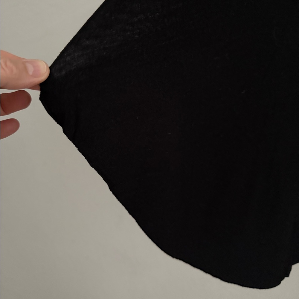 Testimony Los Angeles Black Soft Jersey Cardigan Jacket with Stud Detail - Picture 6 of 9